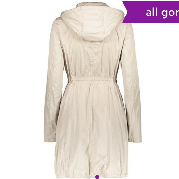 NEW Tahari Macrame Adele Anorak Tailored Glam Trench Coat Summer Fall Designer - Picture 9 of 15